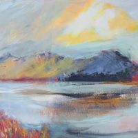 Loch Loin, Winter Sunset